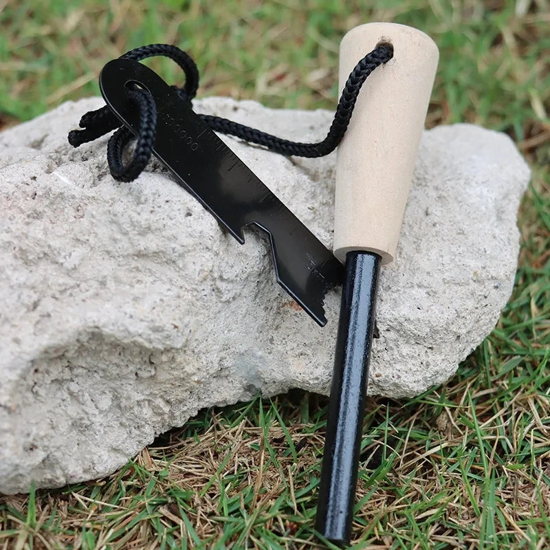 Portable Outdoor Waterproof Flint Camping Equipment Survival Tools
