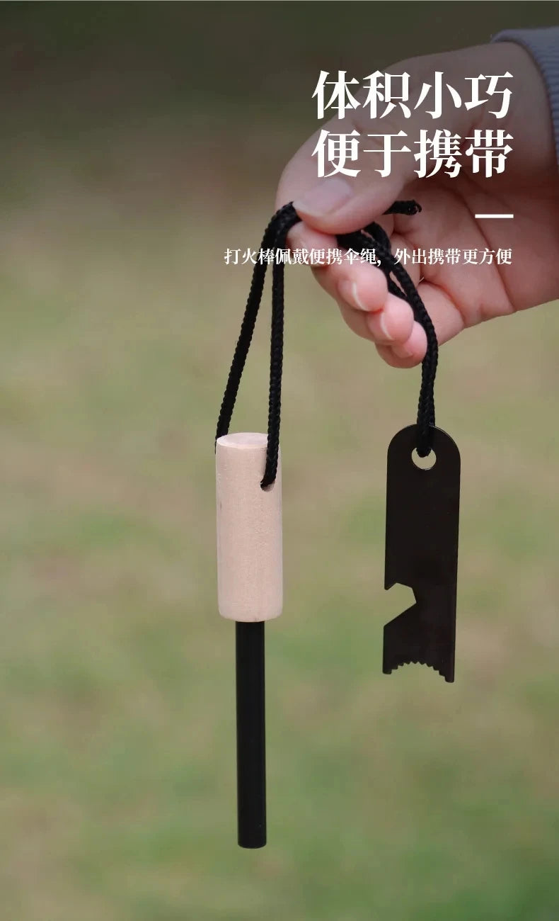 Portable Outdoor Waterproof Flint Camping Equipment Survival Tools