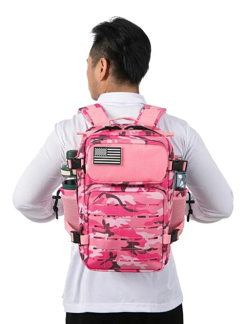 Tactical Backpack School Bag Gym Rucksack Treeking with Dual  camping