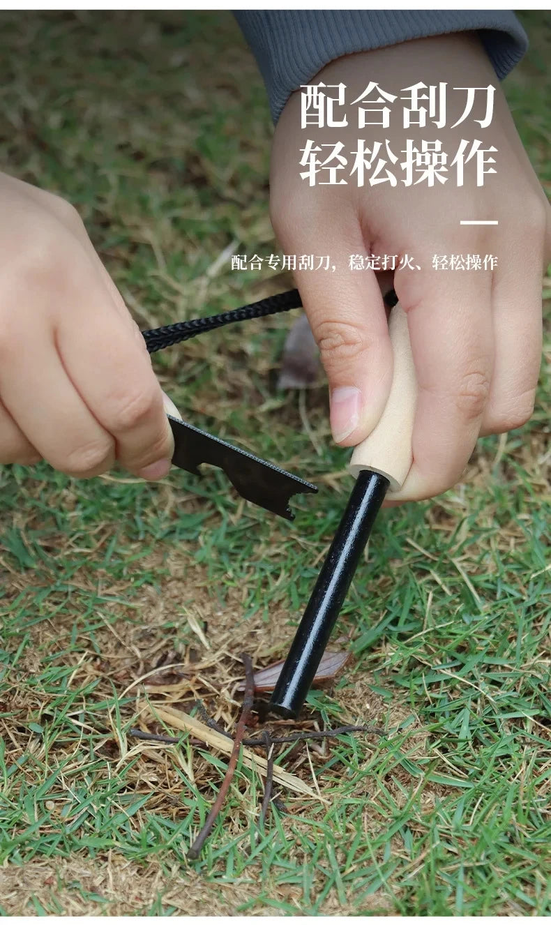 Portable Outdoor Waterproof Flint Camping Equipment Survival Tools