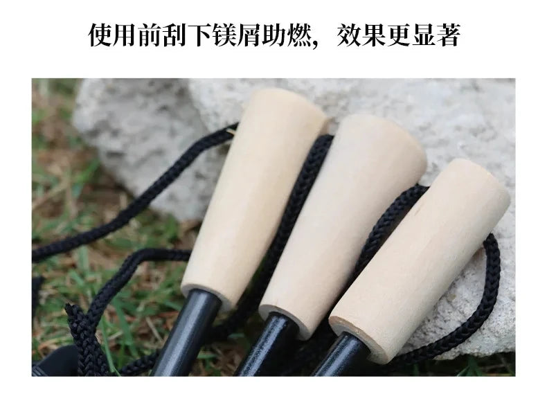 Portable Outdoor Waterproof Flint Camping Equipment Survival Tools