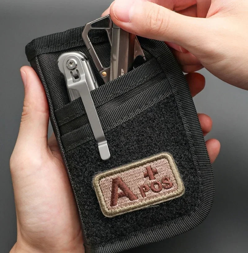Outdoor Kit Carry-on Card Bag Wallet Multi-purpose EDC Tools Storage Bag