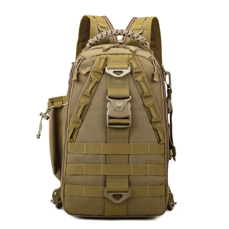 Outdoor Fishing Tackle Bag Waterproof Hiking Cycling Travel Backpack Tools