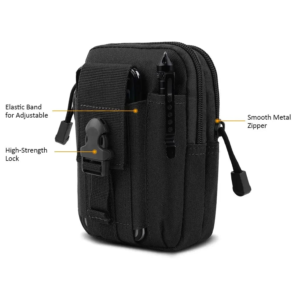 Tactical Leg Bag Fanny Pack Men Camouflage Riding Belt Leggings Bag