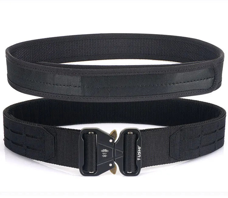 Tactical Belt 2 Inch Quick Release Ronin Camo Belt Metal Outdoor Waist Belt