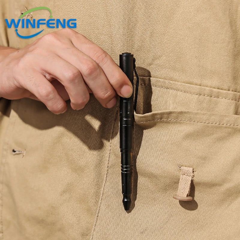 Self Defense Tactical Pen Security Protection EDC Tool BallPoint Pen