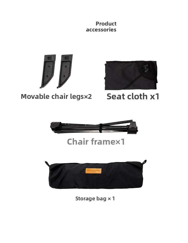 Mountainhiker Outdoor folding table and chair portable adjustable camping chair
