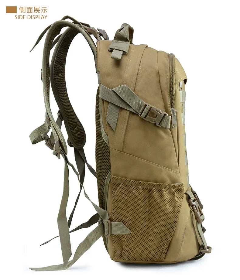 Men Tactical Backpacks Outdoor 35L Large Capacity Man Camping Backpack