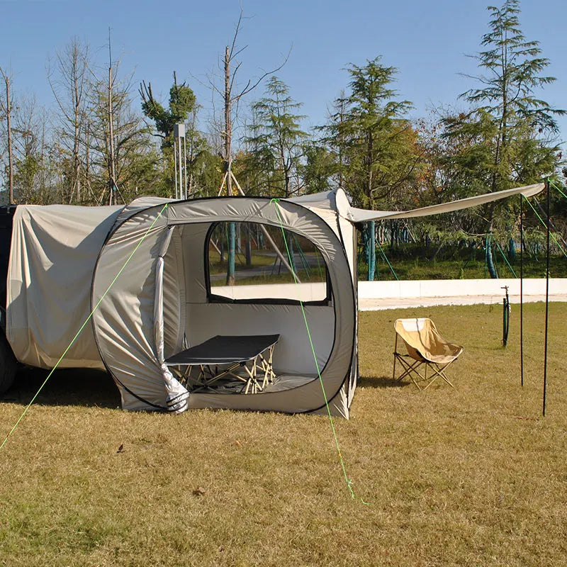 Car Rear Automatic Tent, Car Tailgate Tent,Pop Up Car Rear Tent, SUV Tents Car