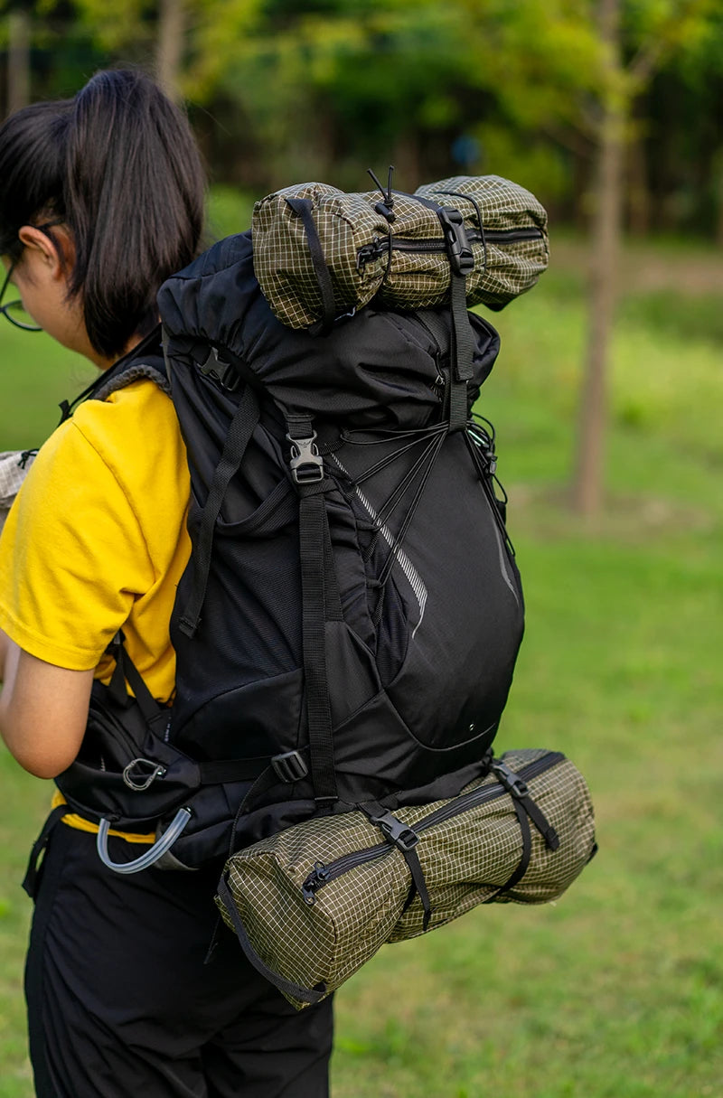 Lightweight External Hanging Bag for Backpack Tactical Hiking Camping Bags
