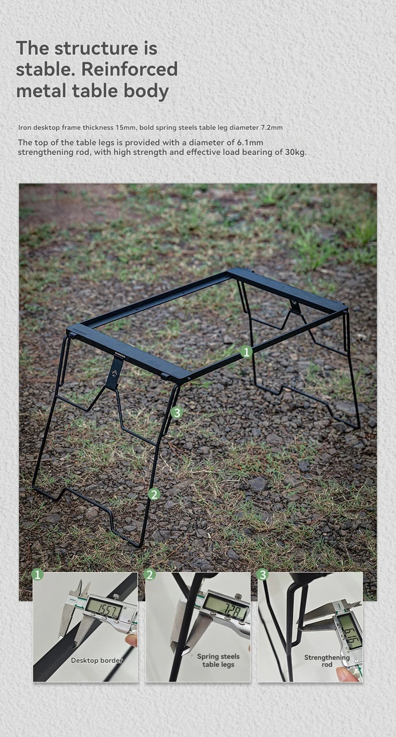 Combination Table Suitable For Snow Peak Stove Cover Outdoor Camping Table