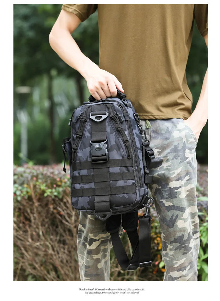 Outdoor Fishing Tackle Bag Waterproof Hiking Cycling Travel Backpack Tools