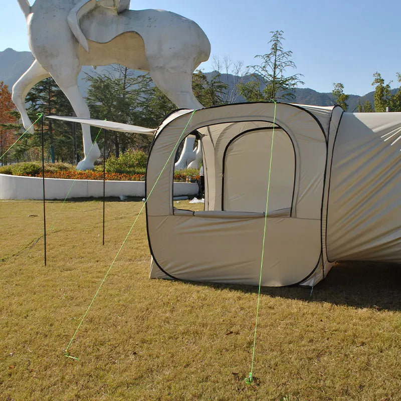 Car Tent trailer Tent, Car Tailgate Tent,Pop Up Car Rear Tent Multipurpose Truck Tent