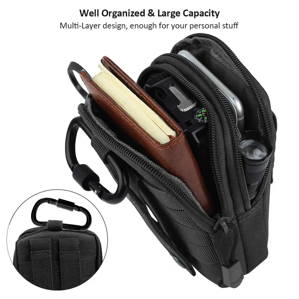 Tactical Leg Bag Fanny Pack Men Camouflage Riding Belt Leggings Bag