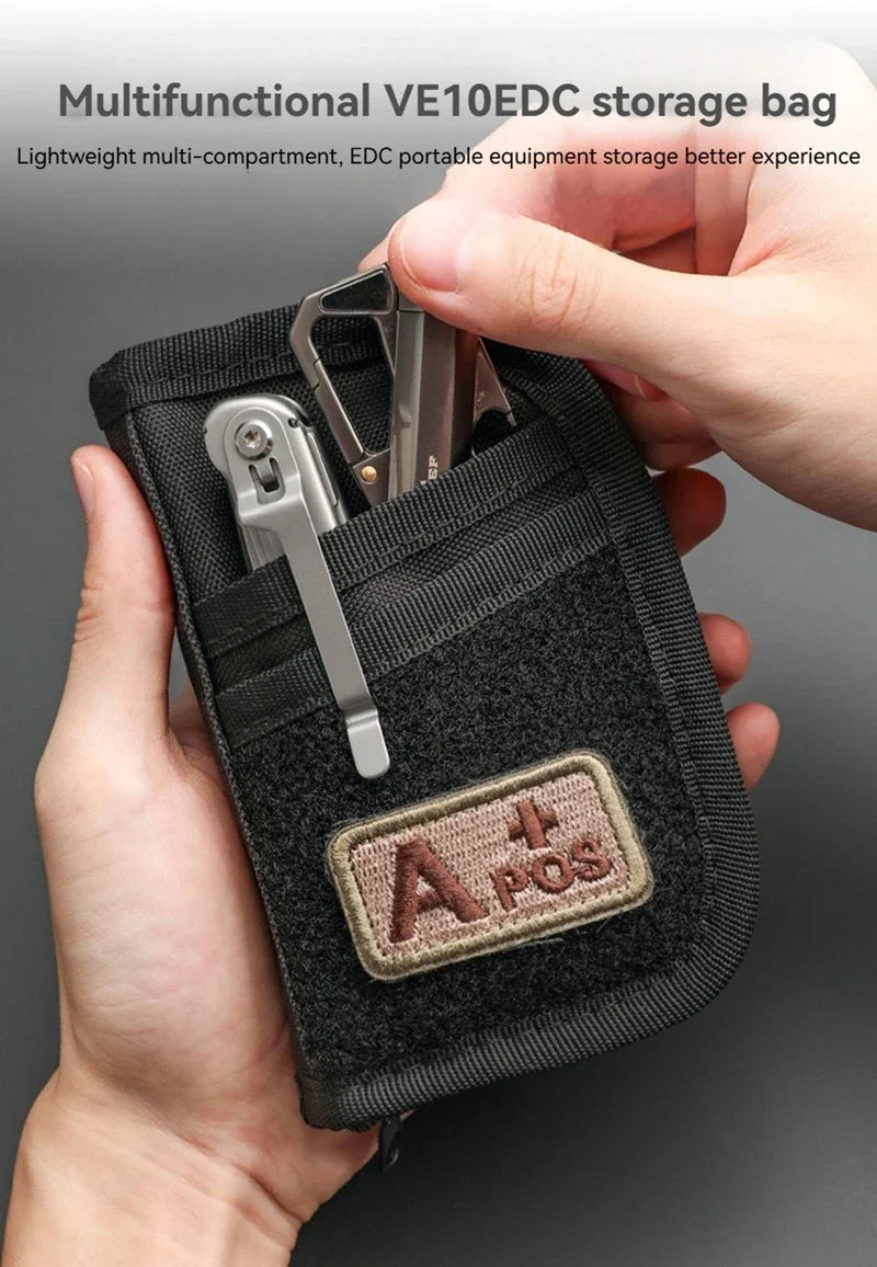 Outdoor Kit Carry-on Card Bag Wallet Multi-purpose EDC Tools Storage Bag