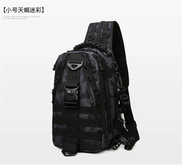Outdoor Fishing Tackle Bag Waterproof Hiking Cycling Travel Backpack Tools