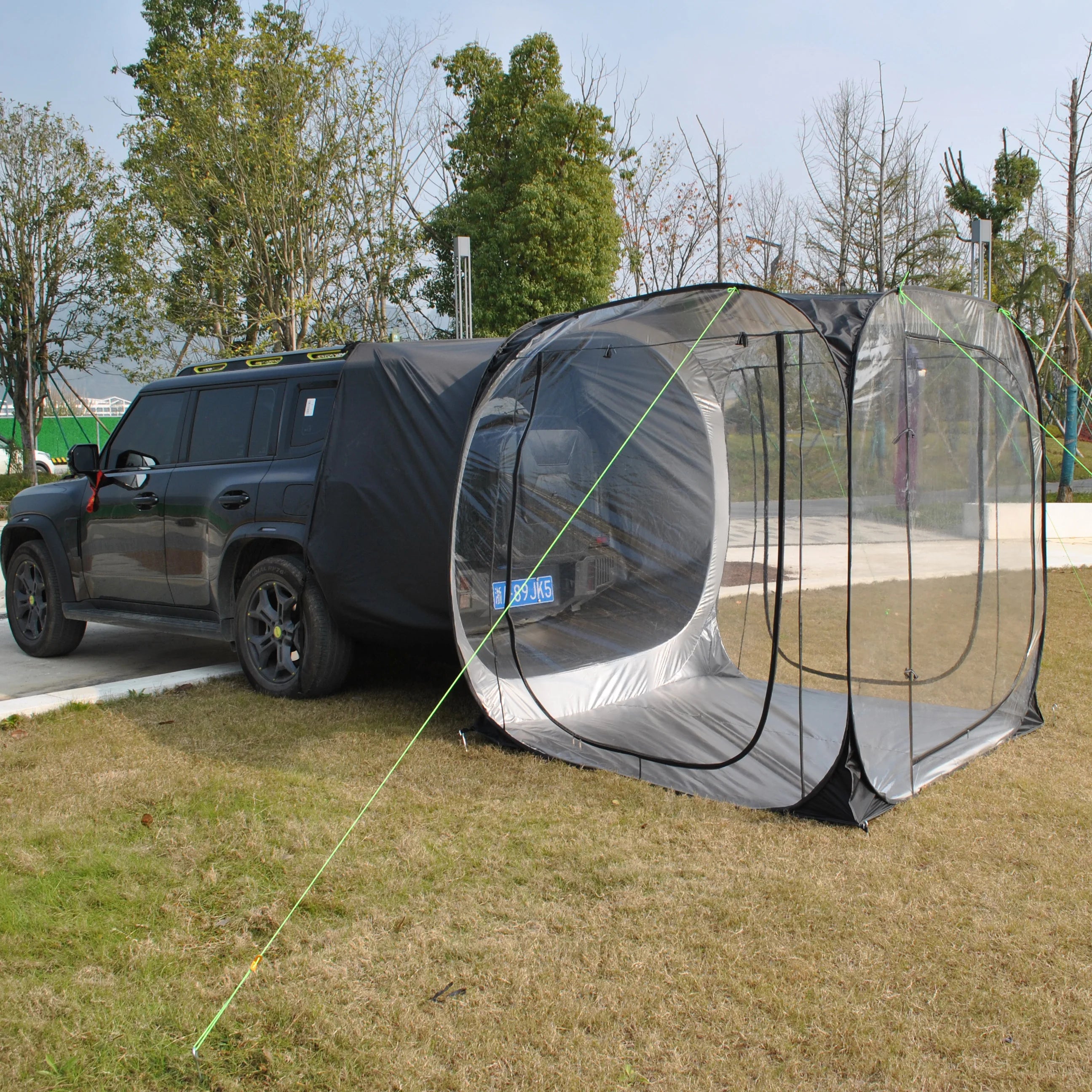 Car Tent trailer Tent, Car Tailgate Tent,Pop Up Car Rear Tent Multipurpose Truck Tent