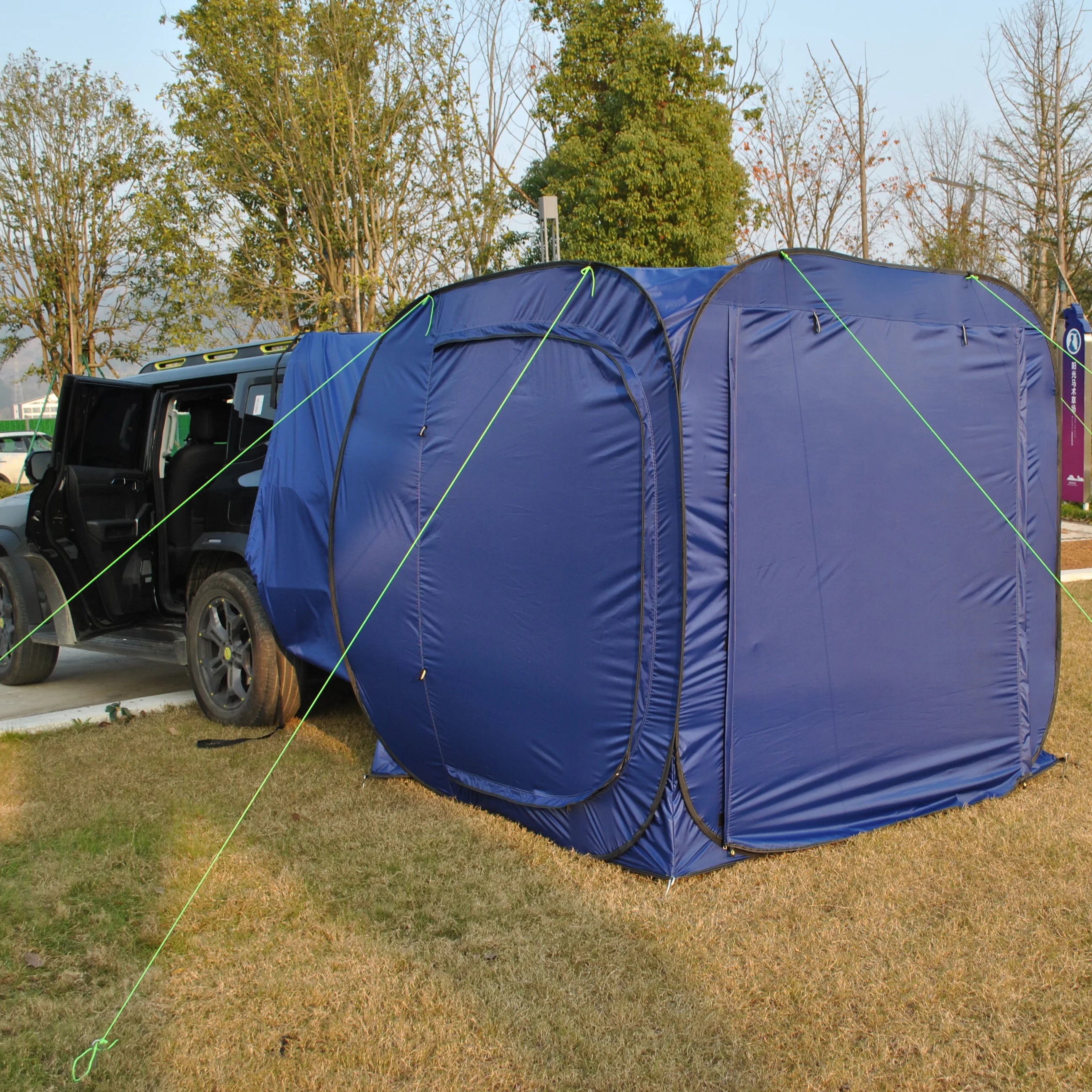 Car Tent trailer Tent, Car Tailgate Tent,Pop Up Car Rear Tent Multipurpose Truck Tent