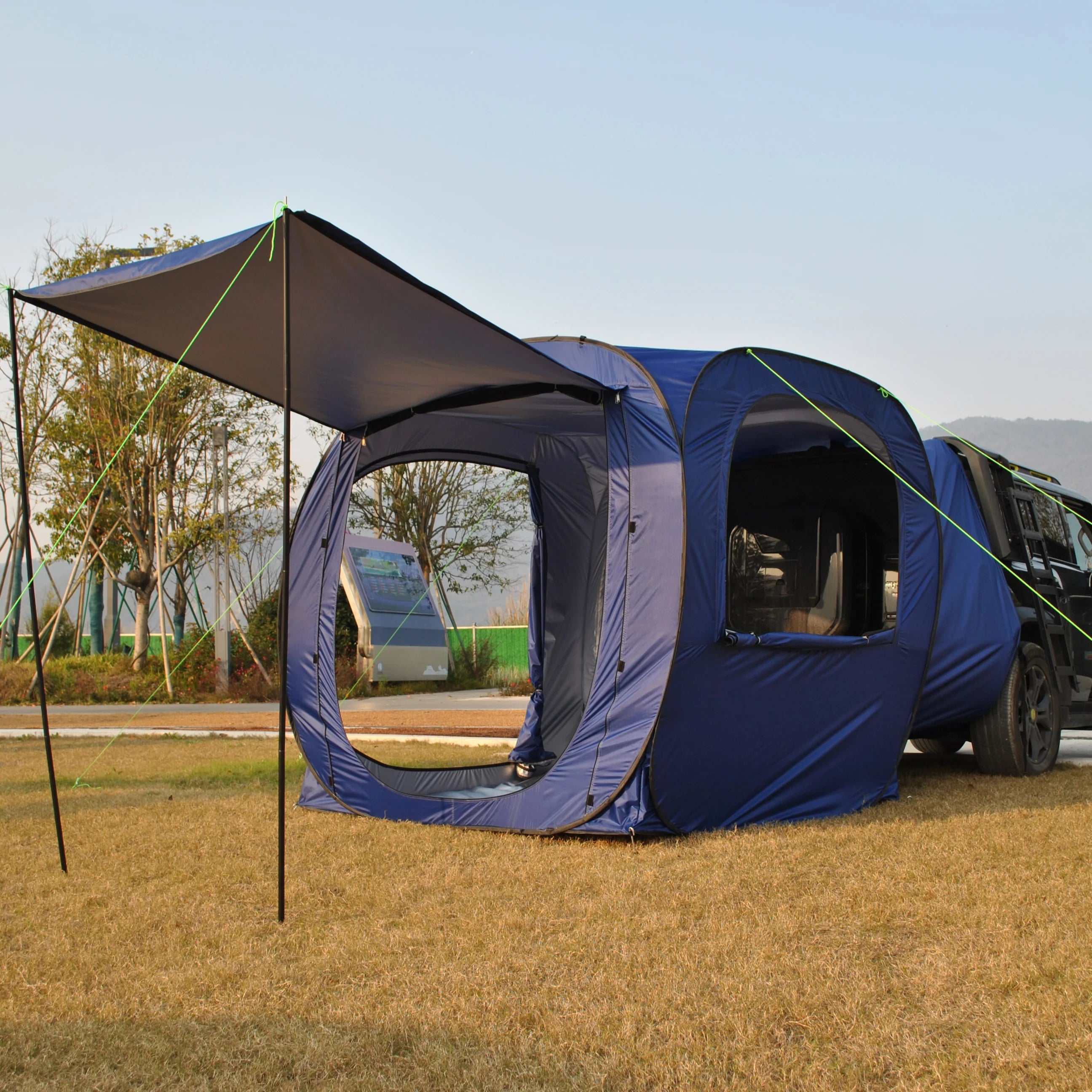 Car Rear Automatic Tent, Car Tailgate Tent,Pop Up Car Rear Tent, SUV Tents Car