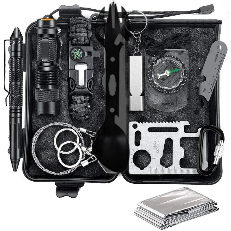 Professional Car Survival Outdoor Camping Hiking First Aid Kit Emergency