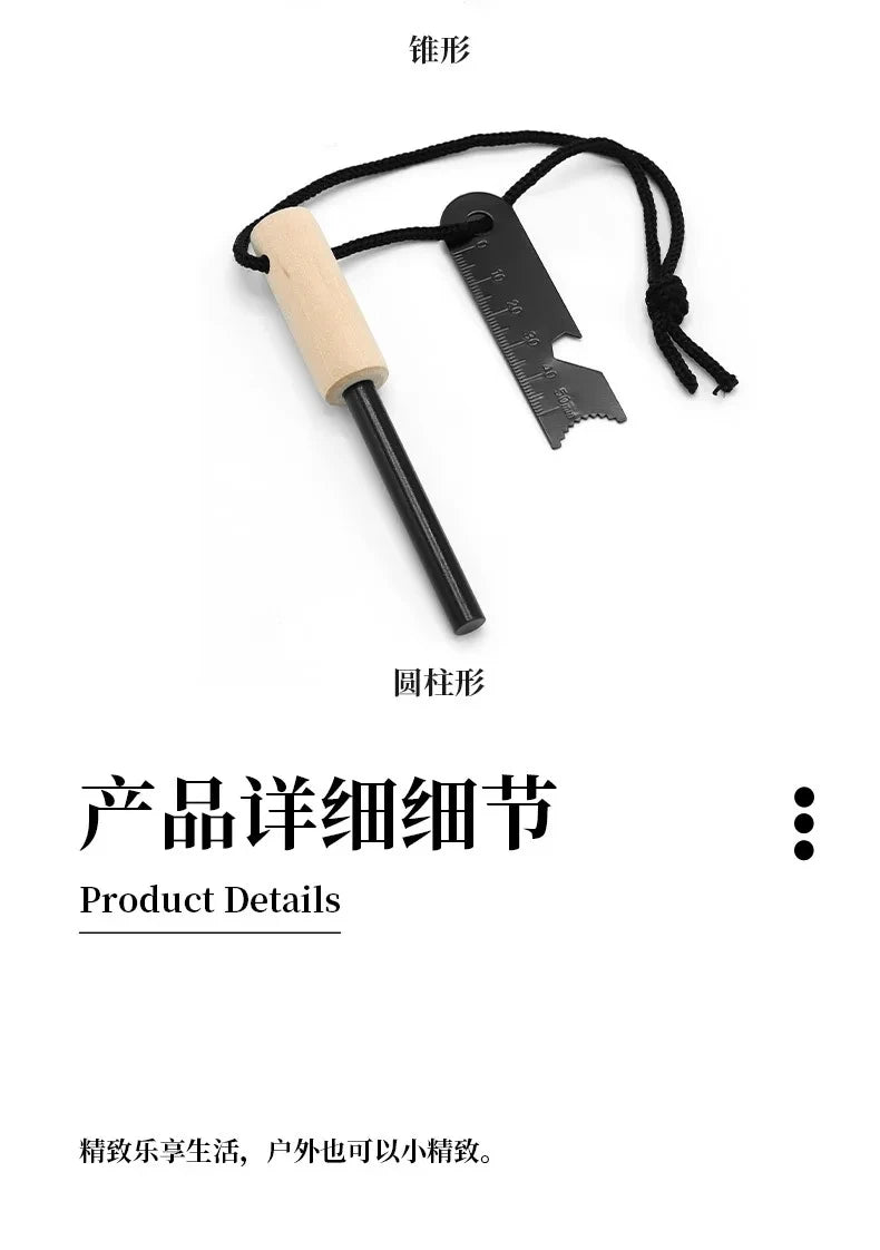 Portable Outdoor Waterproof Flint Camping Equipment Survival Tools