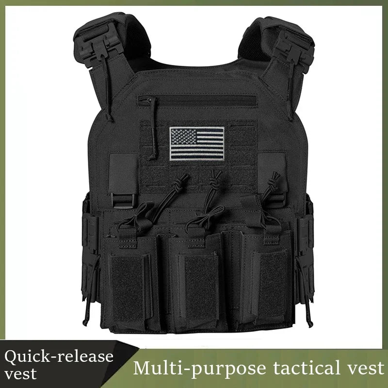 Chaleco Tactico Vest Ranger-Green Tactical Gear Tactical Vest for Outdoor