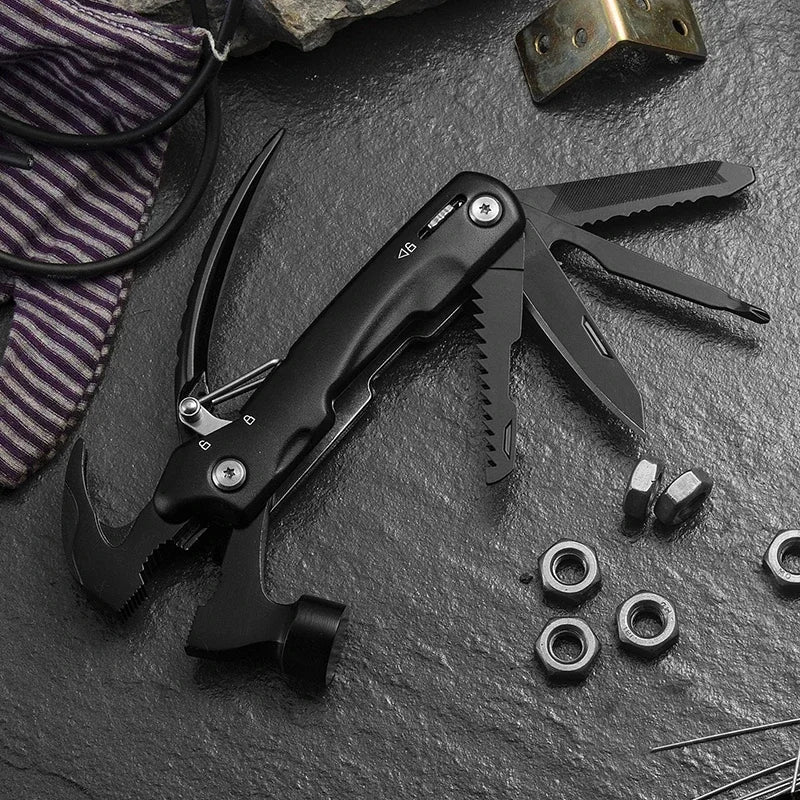 Multifunction Mini Sheep Horn Hammer Outdoor Camping Survival Gear Hammer