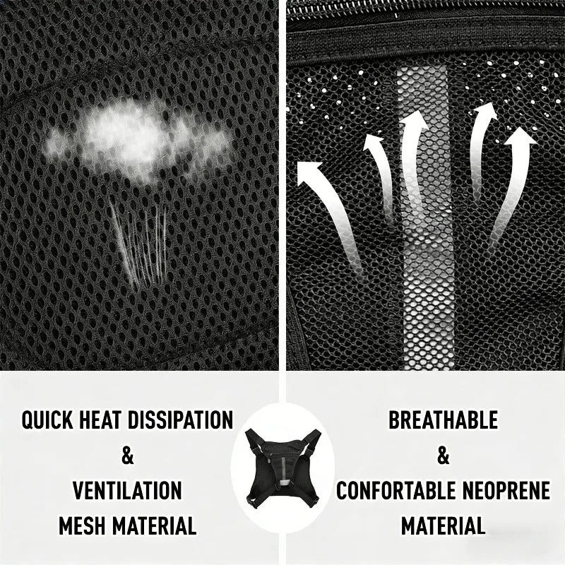 Sports Chest Bag Lightweight Waterproof Tactical Molle Hiking Camping Vest Bag