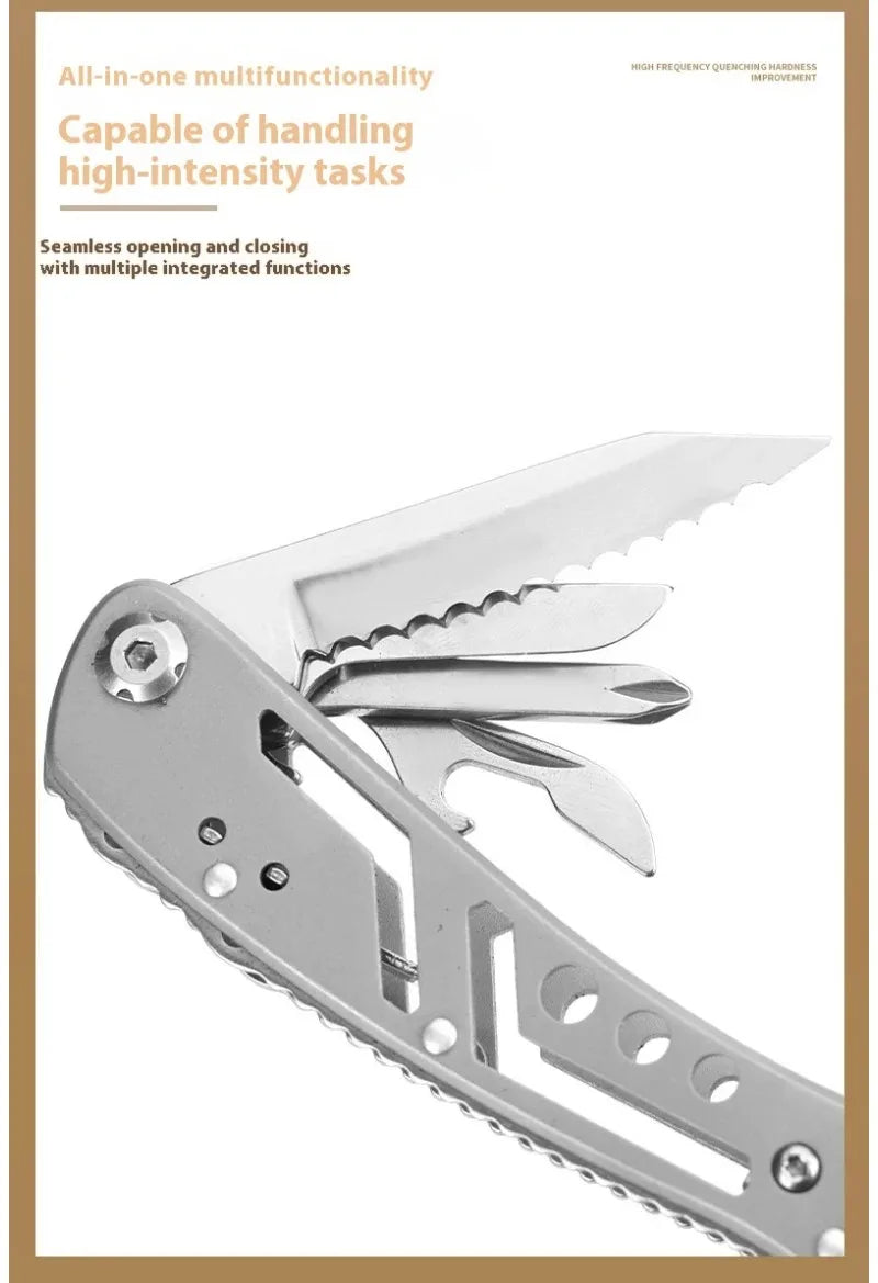 Multi-Function Folding Pliers, Outdoor Survival Camping Tool Multi-Tool