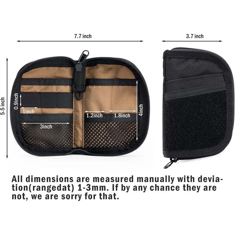 Outdoor Kit Carry-on Card Bag Wallet Multi-purpose EDC Tools Storage Bag