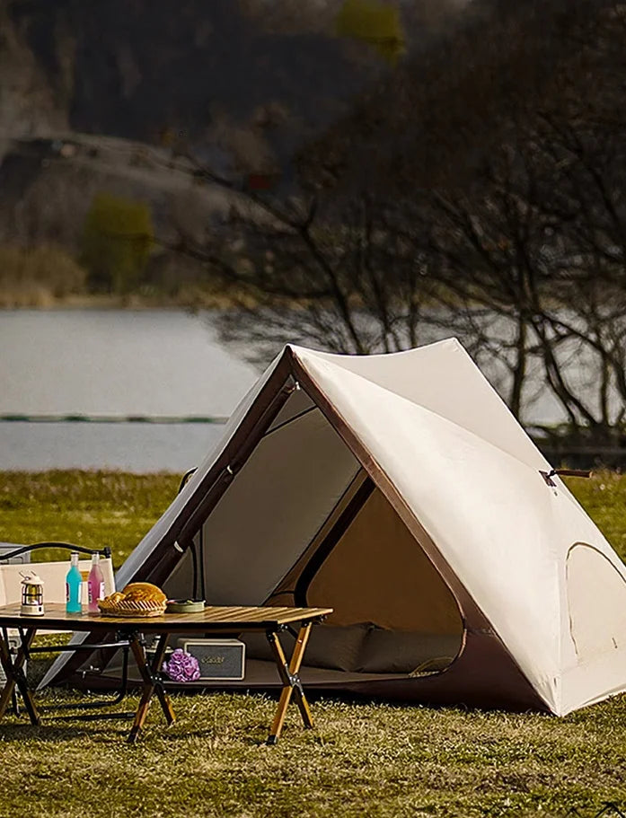 Portable Sunscreen Beach Tent Outdoor Camping Triangle Tent Fully Automatic