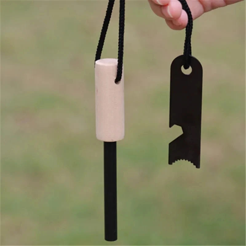 Portable Outdoor Waterproof Flint Camping Equipment Survival Tools