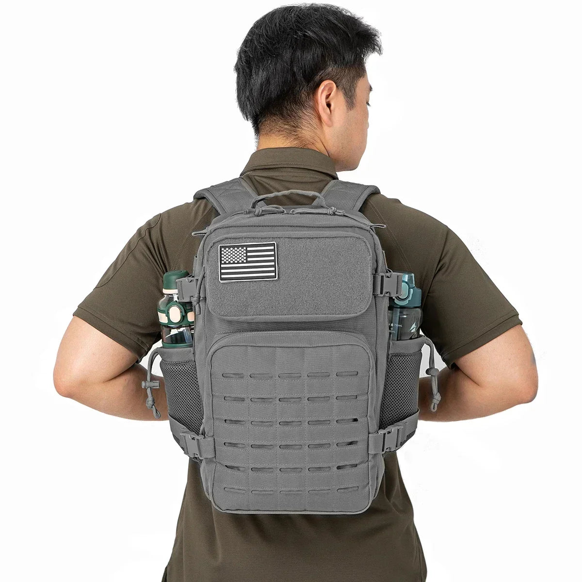 Tactical Backpack School Bag Gym Rucksack Treeking with Dual  camping