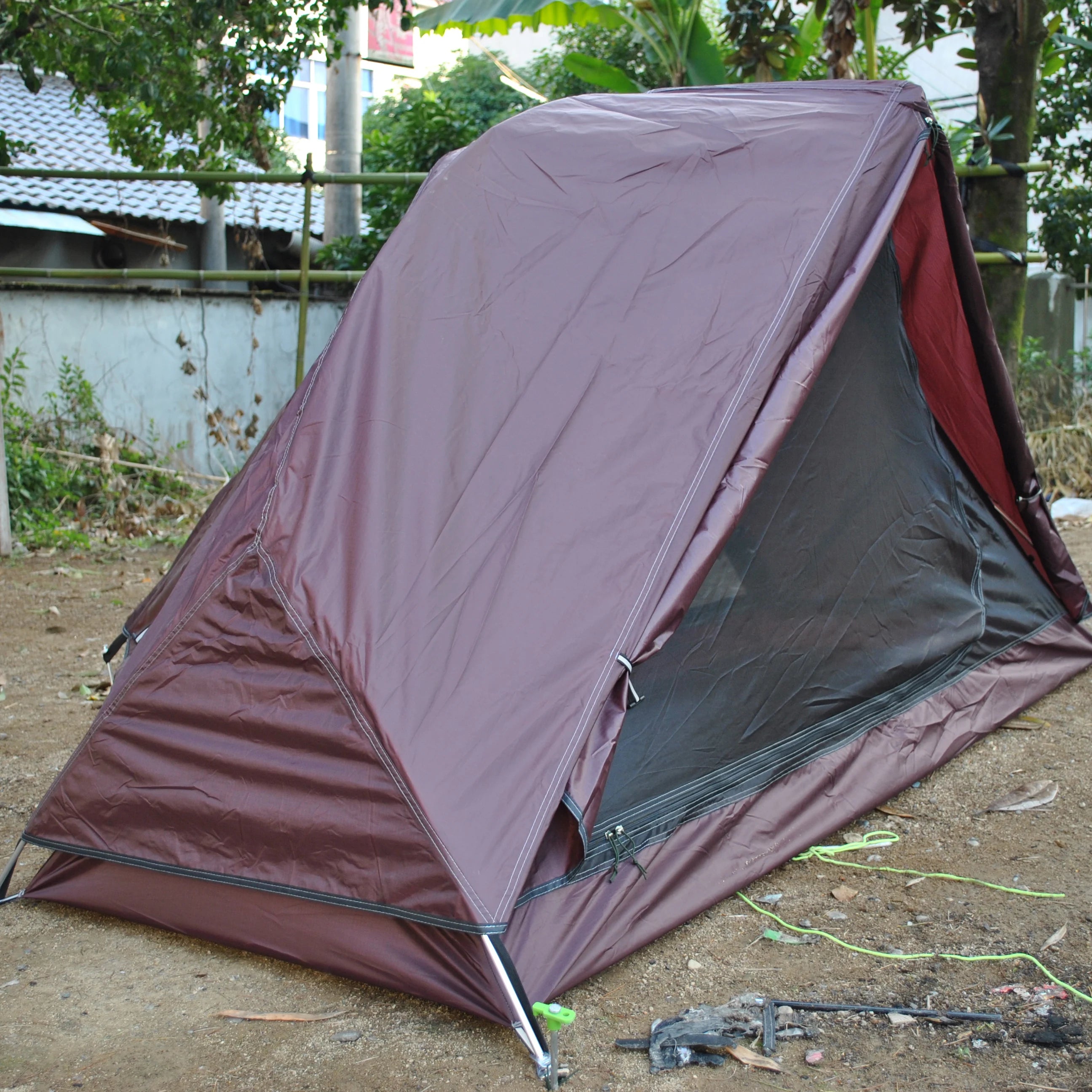 Double Layer 1 Person camping Tent Waterproof ultralight Lightweight Tents