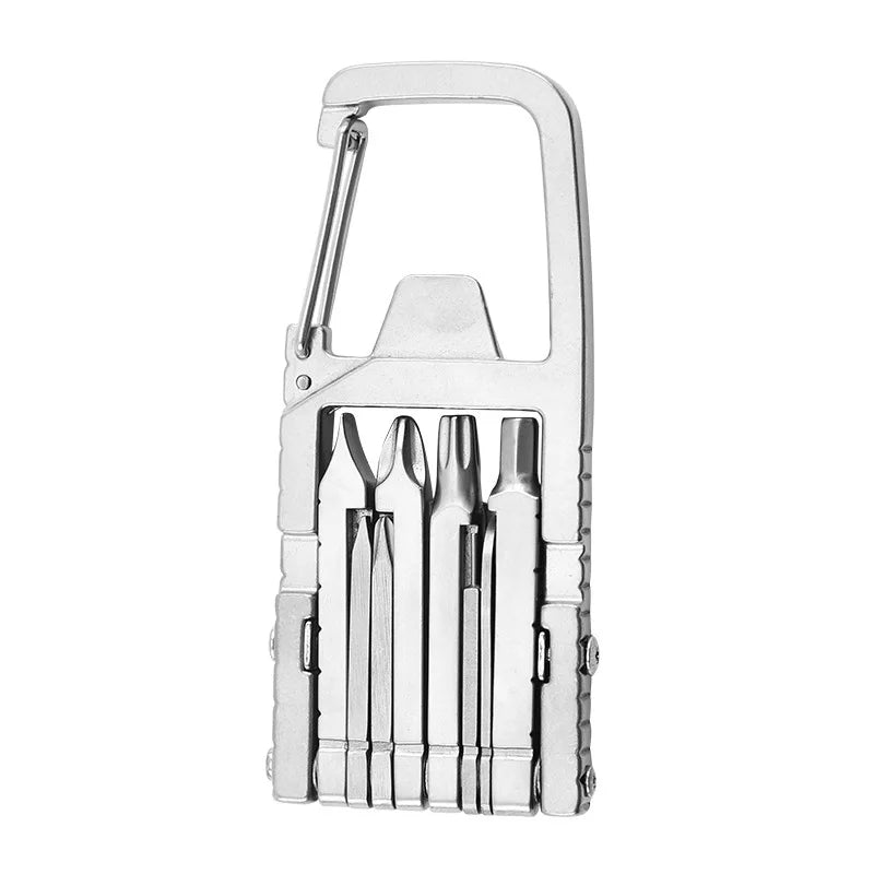 Folding Pocket Multitool Portable Camping and Hiking Gear Screwdriver