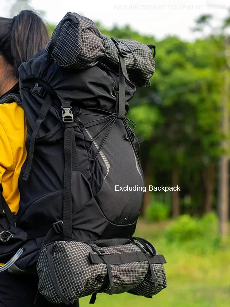 Lightweight External Hanging Bag for Backpack Tactical Hiking Camping Bags