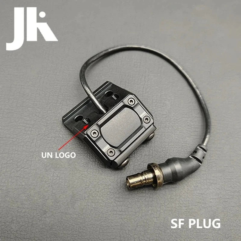 Tactical Flashlight M640 M340 Weapons Scout Light 20MM Picatinny Rail