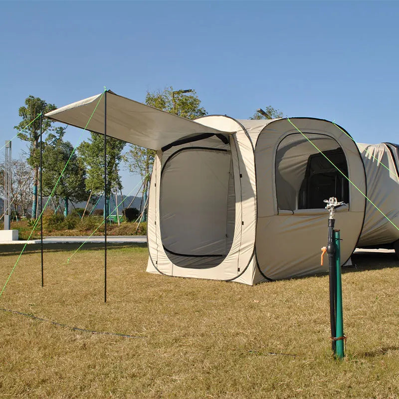 Car Tent trailer Tent, Car Tailgate Tent,Pop Up Car Rear Tent Multipurpose Truck Tent