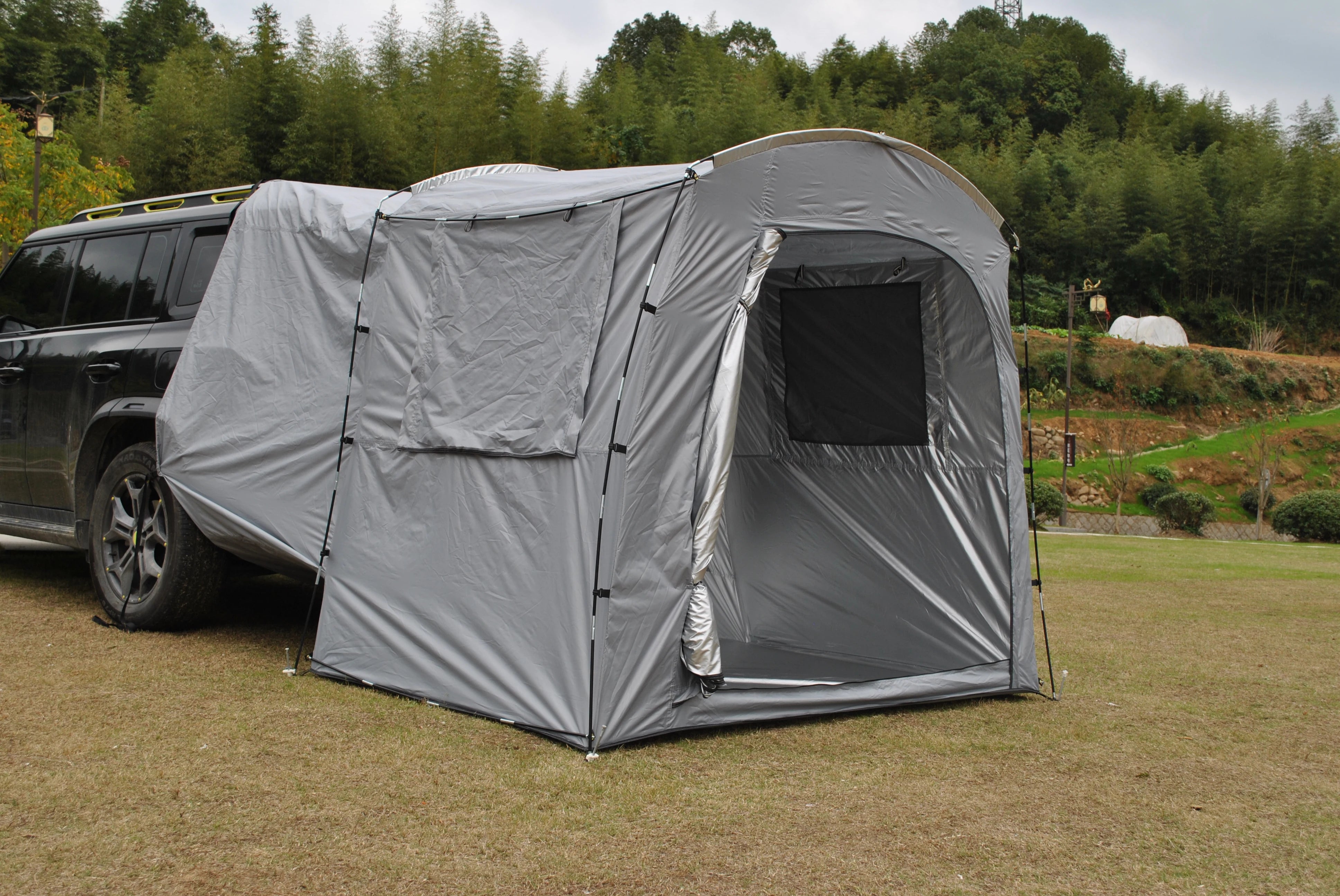 2-Person SUV Tailgate Tent Easy Setup Waterproof Outdoor Camping Van