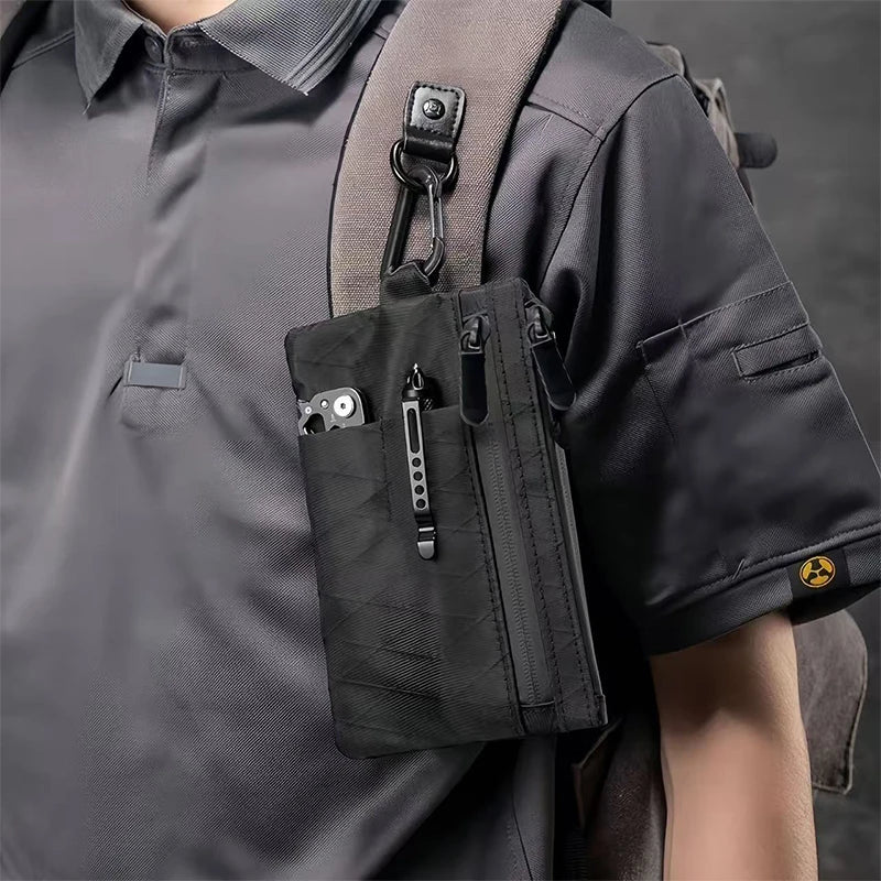 Outdoor multifunctional Tactical card bag men's wallet key bag X-PAC mobile Holder