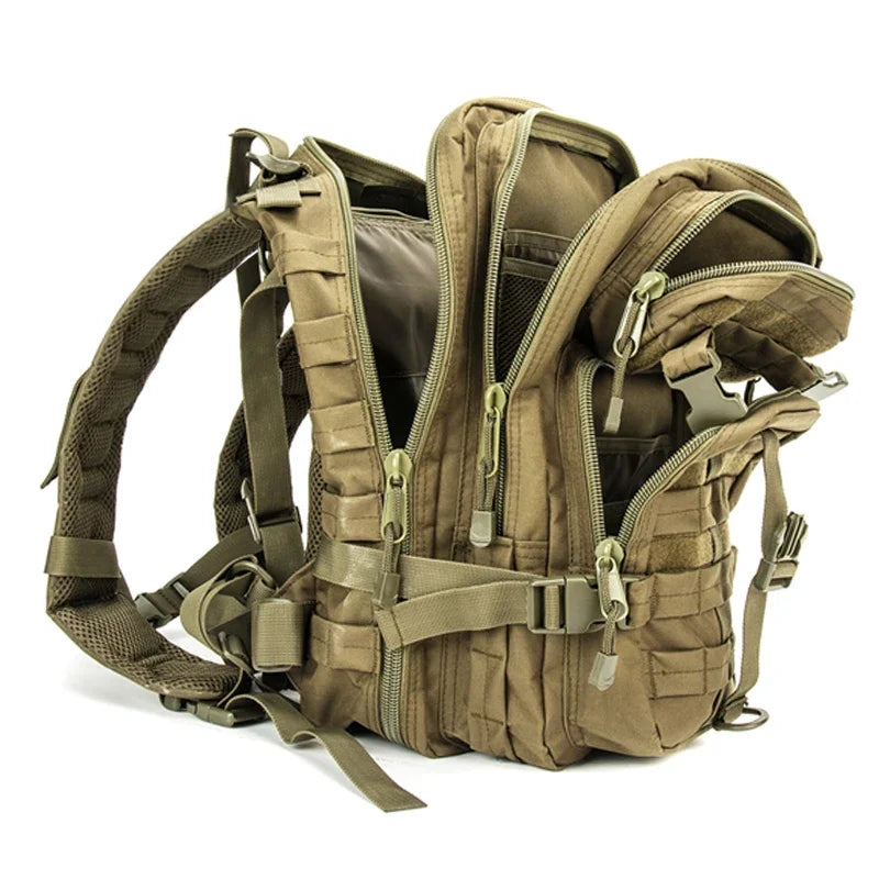 LQARMY Men Mochilas Tactical Backpack 30L Nylon Outdoor Waterproof Bags