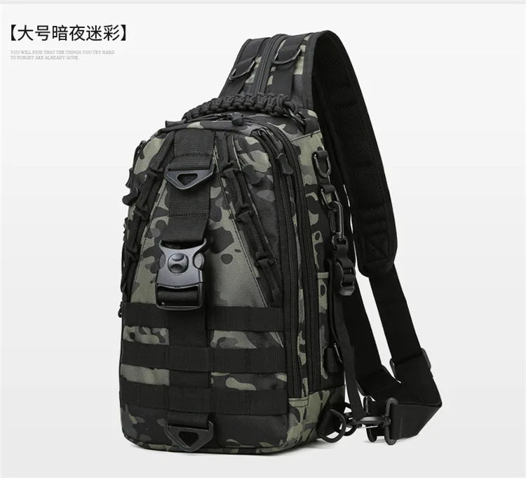 Outdoor Fishing Tackle Bag Waterproof Hiking Cycling Travel Backpack Tools