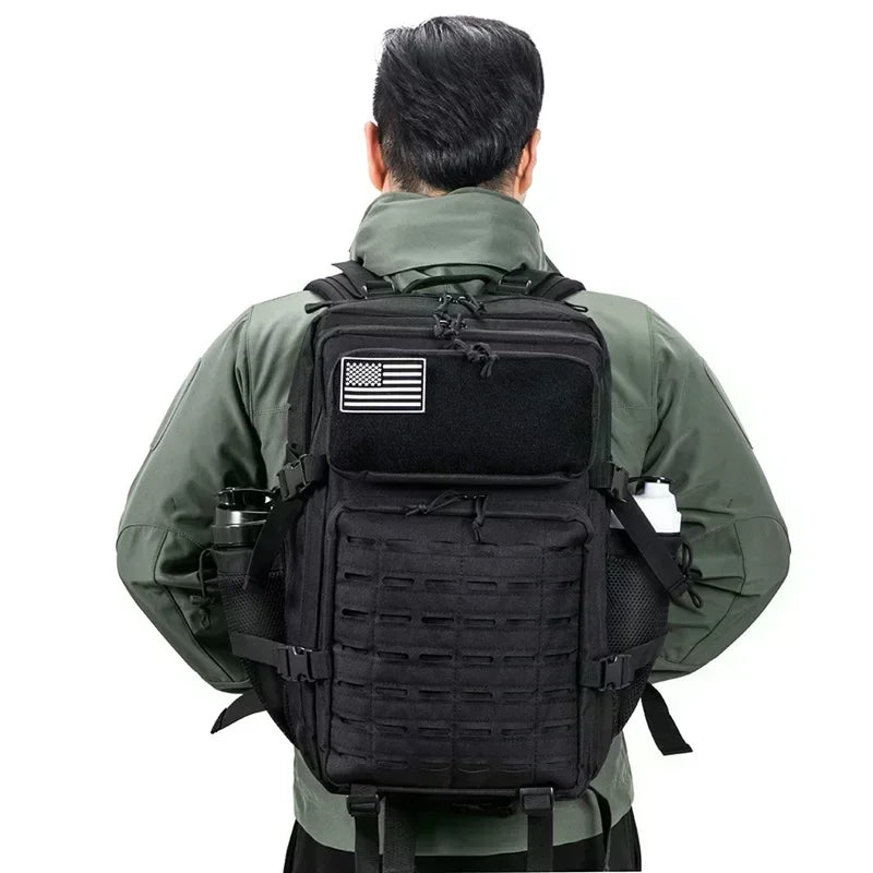 Tactical Backpack School Bag Gym Rucksack Treeking with Dual  camping