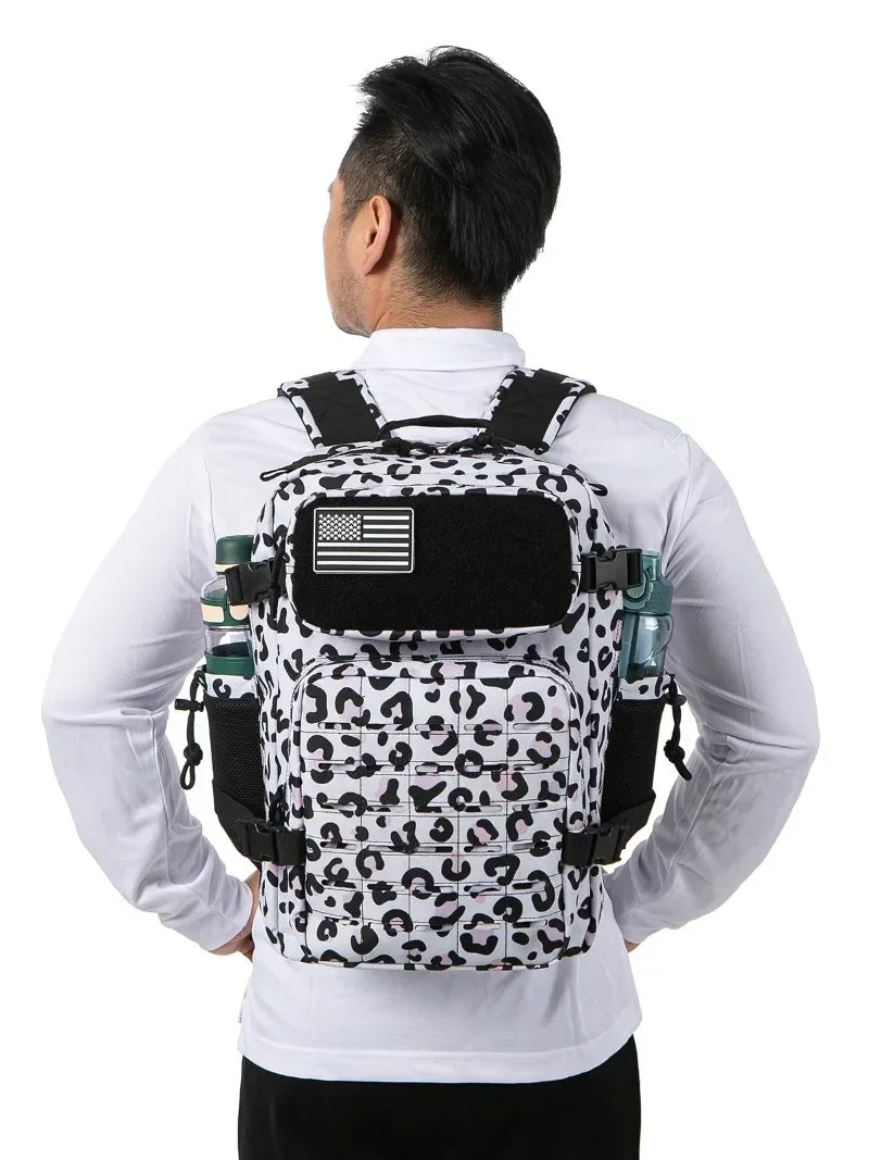 Tactical Backpack School Bag Gym Rucksack Treeking with Dual  camping