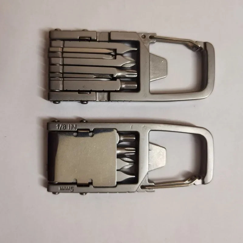 Folding Pocket Multitool Portable Camping and Hiking Gear Screwdriver