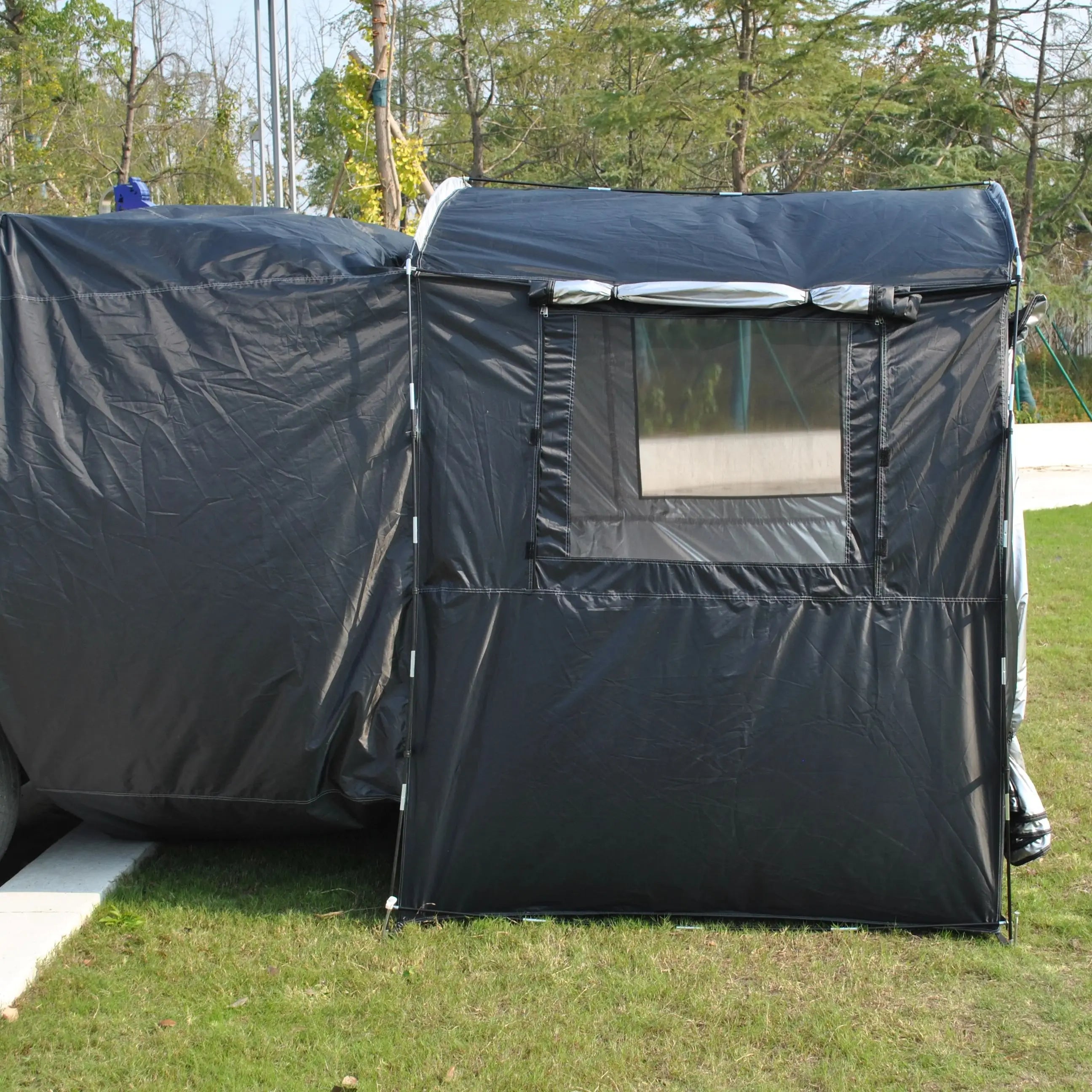 2-Person SUV Tailgate Tent Easy Setup Waterproof Outdoor Camping Van