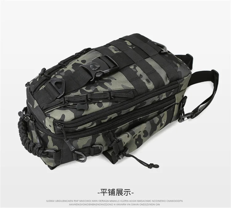 Outdoor Fishing Tackle Bag Waterproof Hiking Cycling Travel Backpack Tools