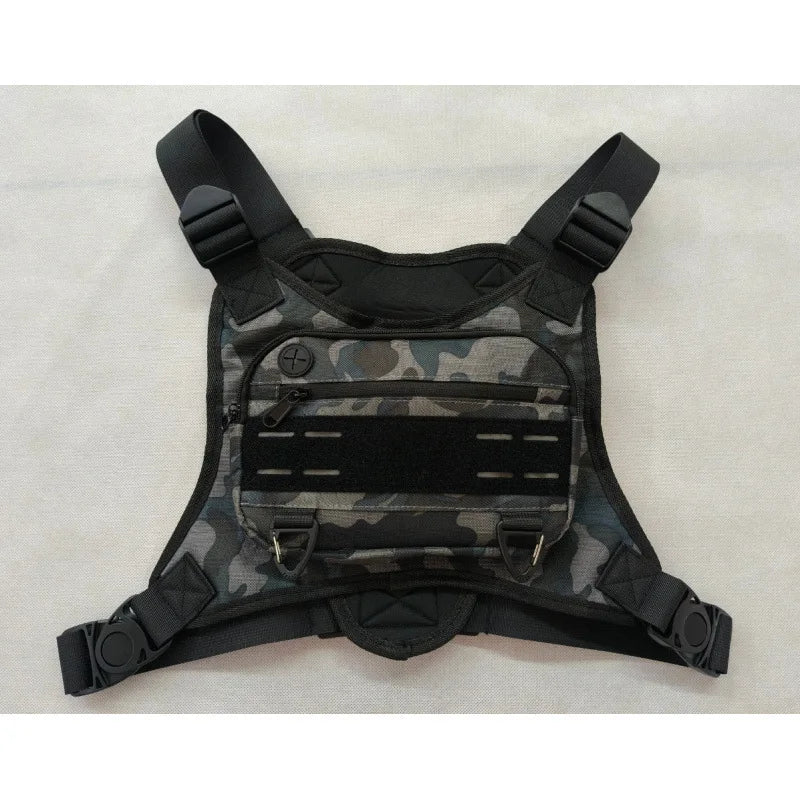 Sports Chest Bag Lightweight Waterproof Tactical Molle Hiking Camping Vest Bag