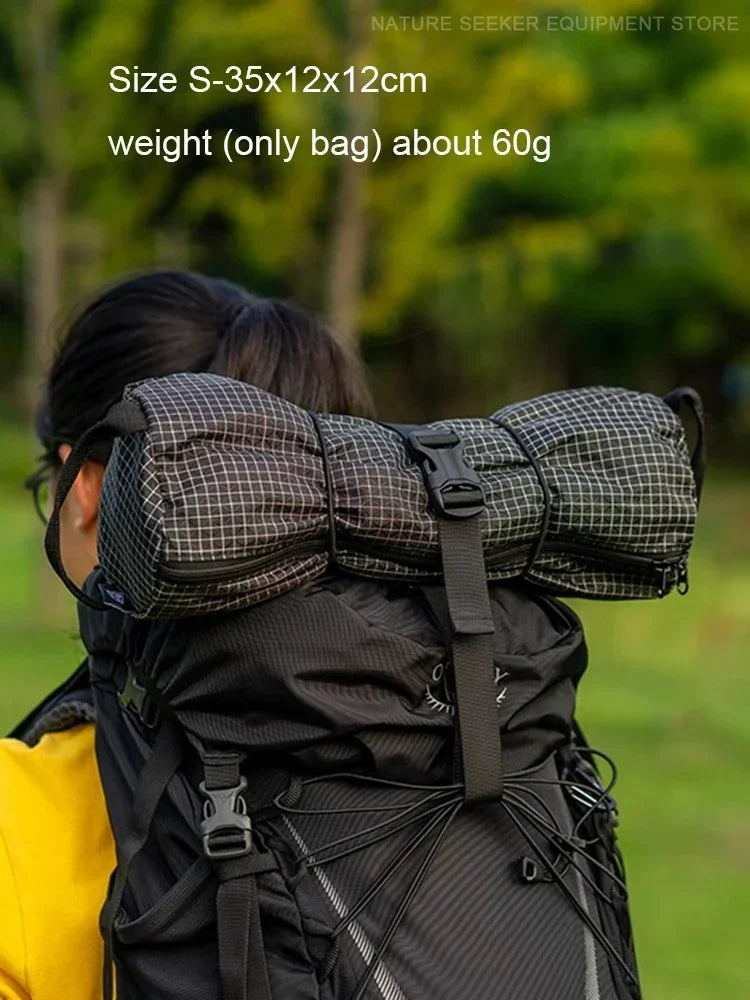 Lightweight External Hanging Bag for Backpack Tactical Hiking Camping Bags