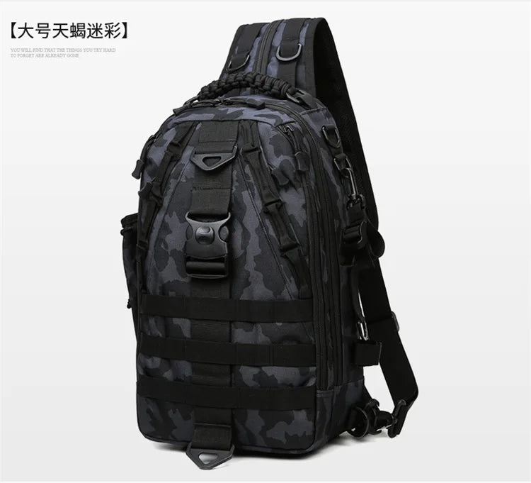 Outdoor Fishing Tackle Bag Waterproof Hiking Cycling Travel Backpack Tools